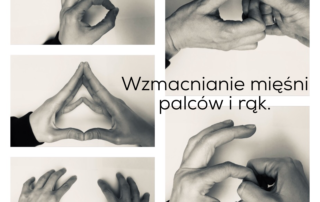 Wzmacnianie mięśni palców i rąk.